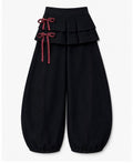 PHILIA WOMAN RAW DENIM PANTS