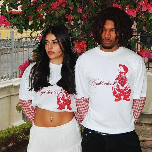Paradise Kid Longsleeve - Rojo